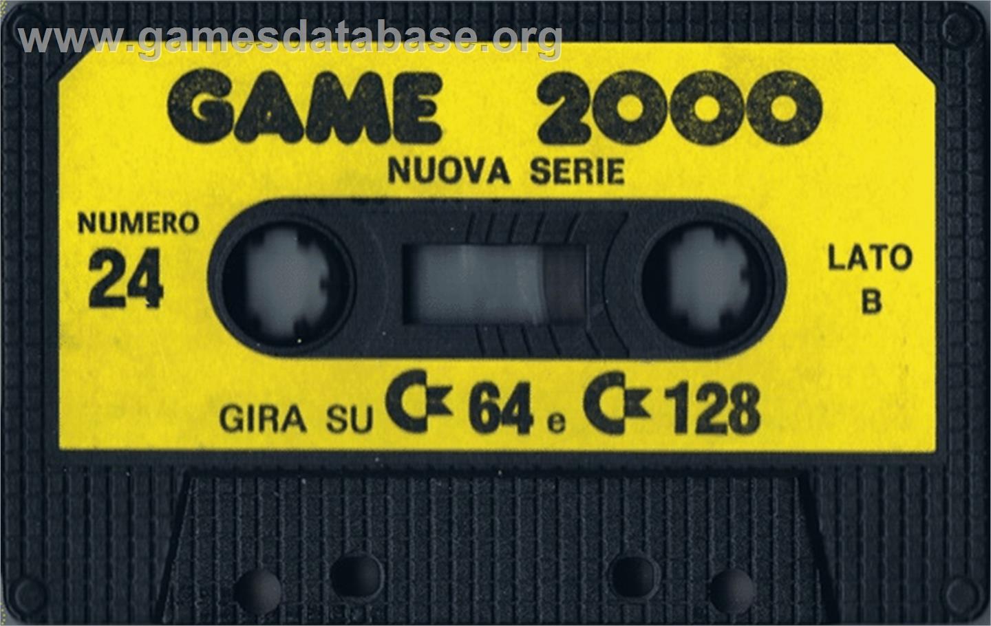 Galaxia 7 - Commodore 64 - Artwork - Cartridge
