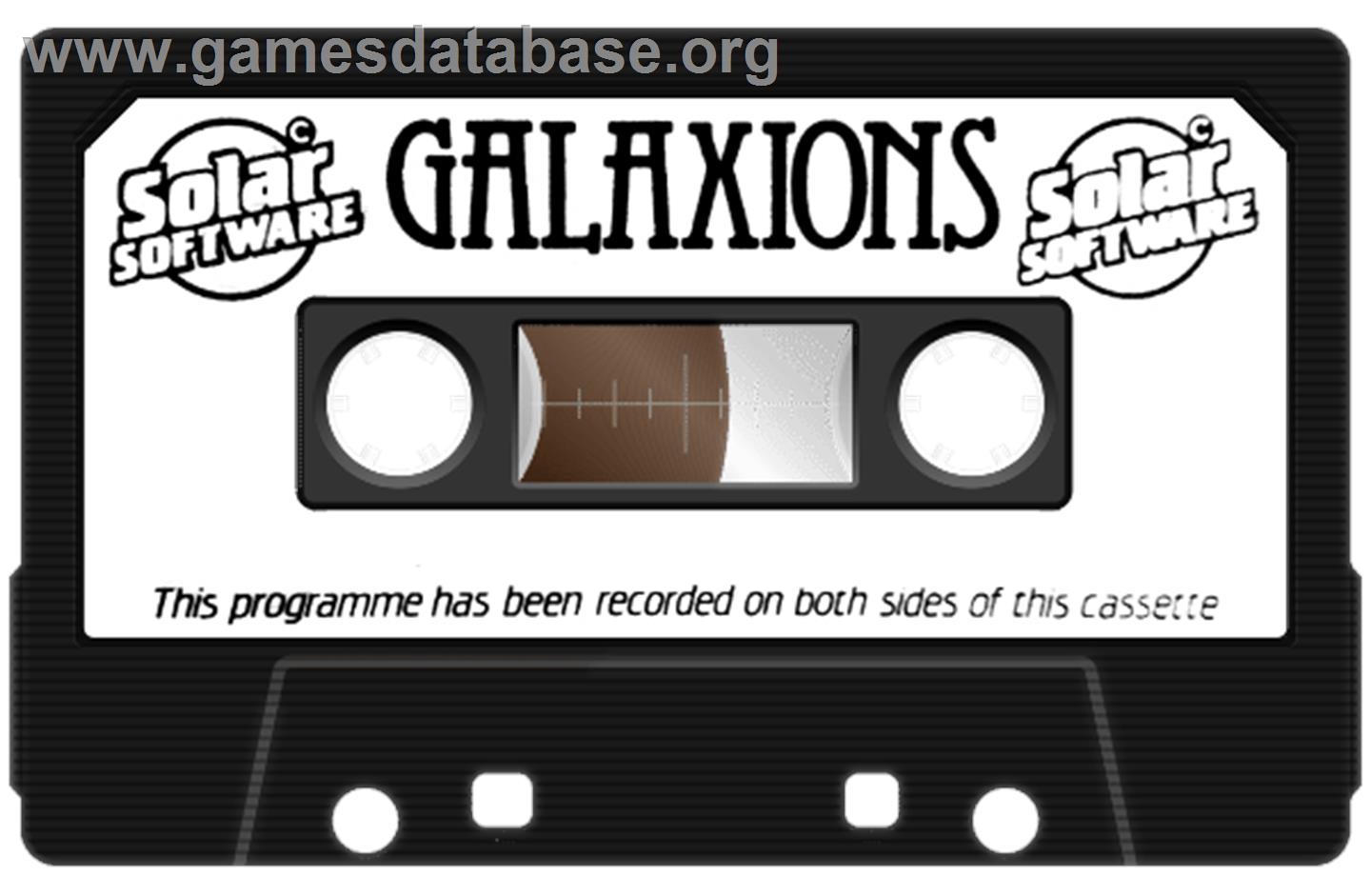 Galaxions - Commodore 64 - Artwork - Cartridge