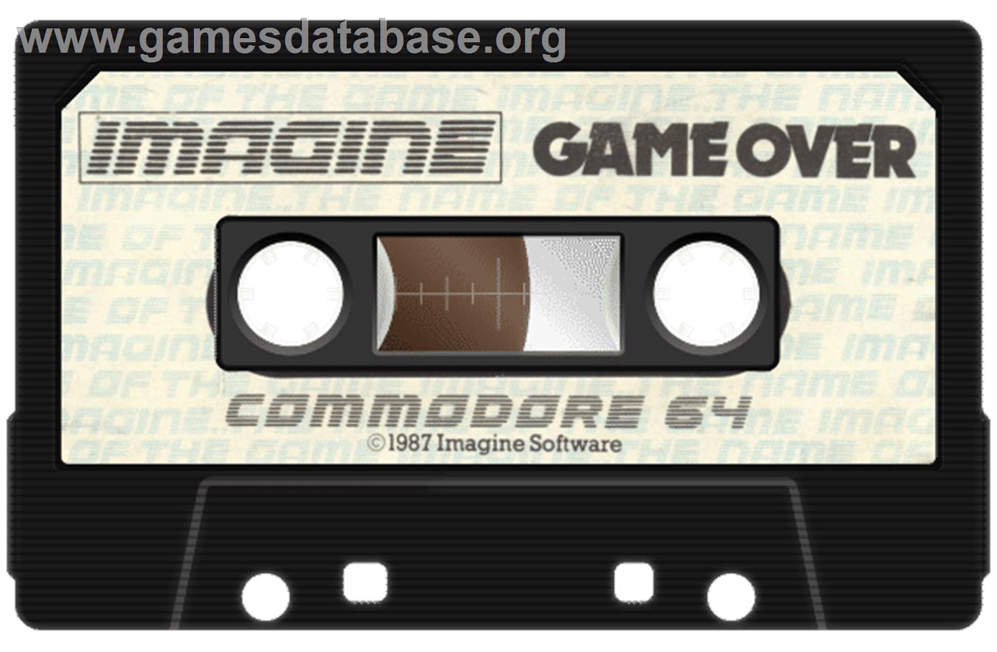Game Over - Commodore 64 - Artwork - Cartridge