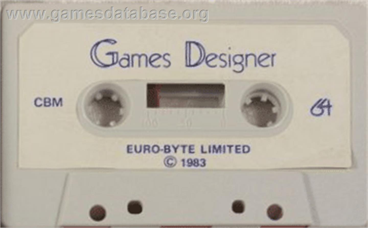 Games Designer - Commodore 64 - Artwork - Cartridge