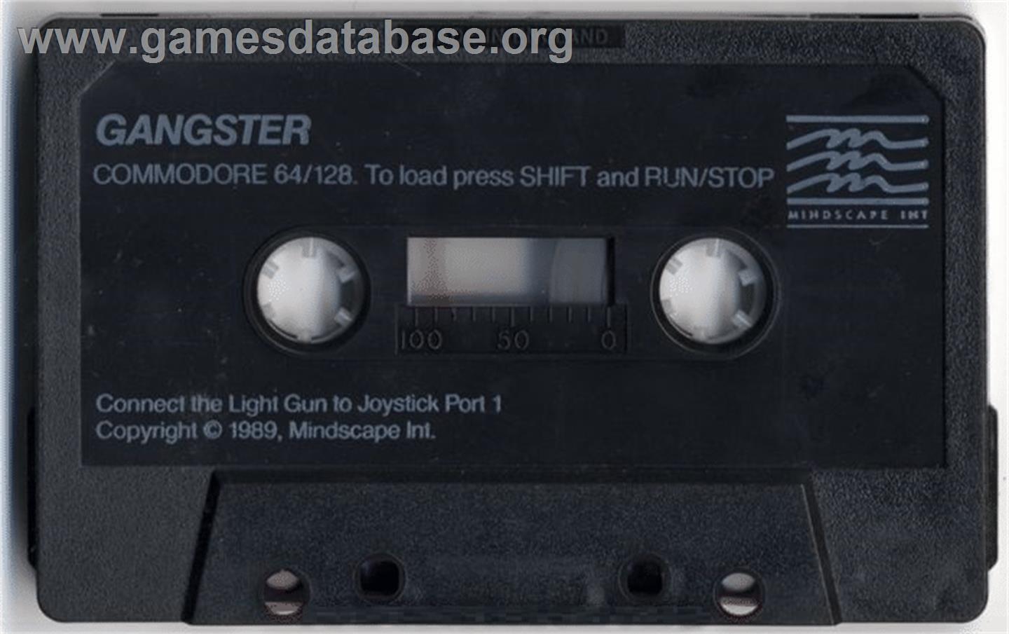 Gangster - Commodore 64 - Artwork - Cartridge