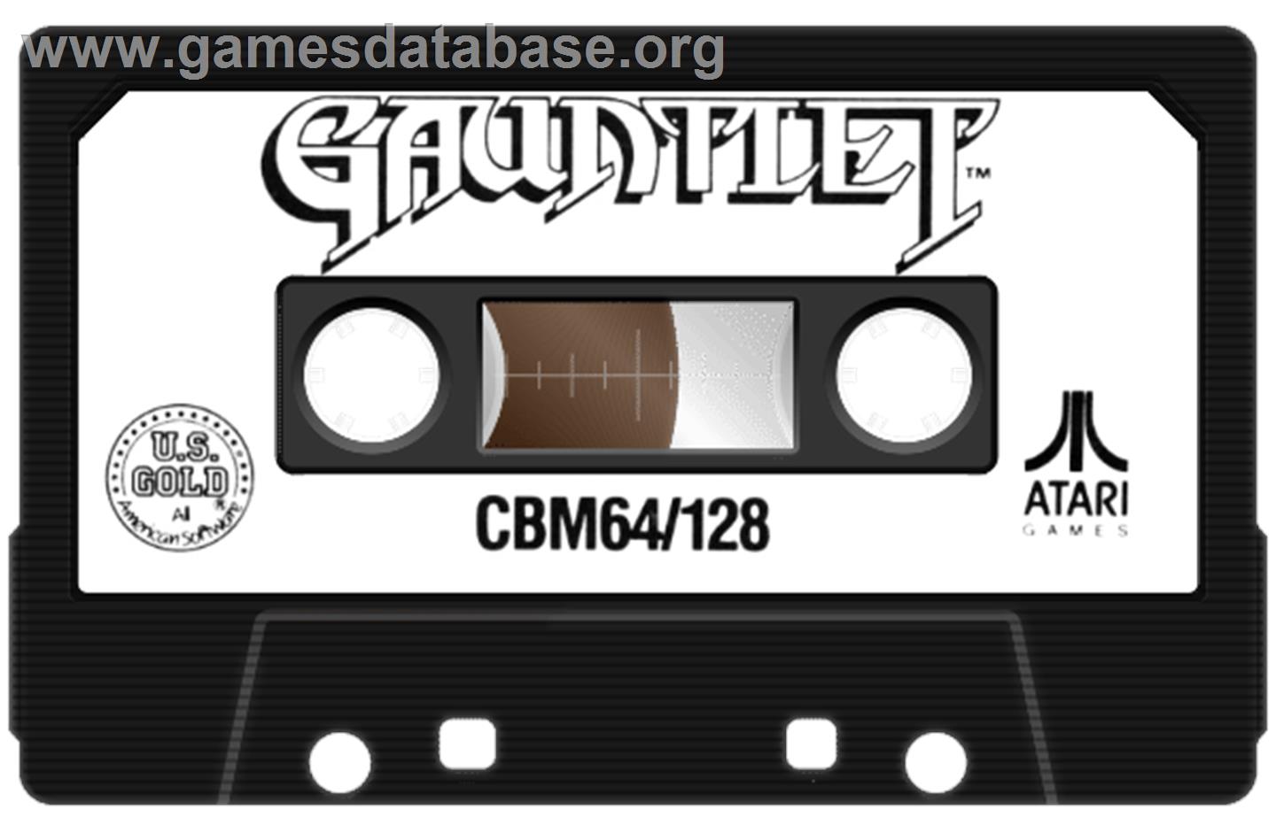Gauntlet - Commodore 64 - Artwork - Cartridge