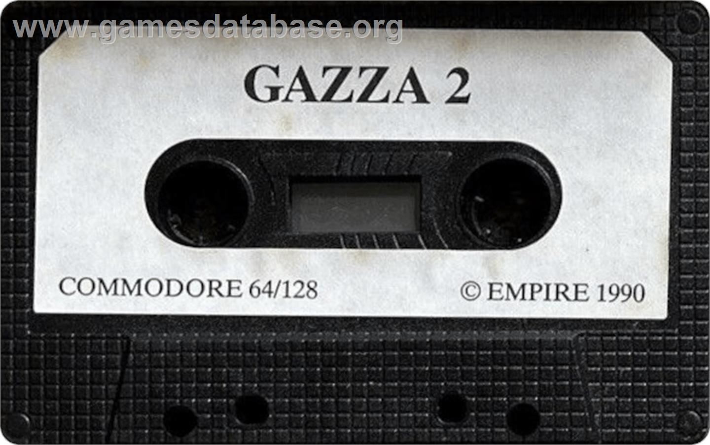 Gazza 2 - Commodore 64 - Artwork - Cartridge