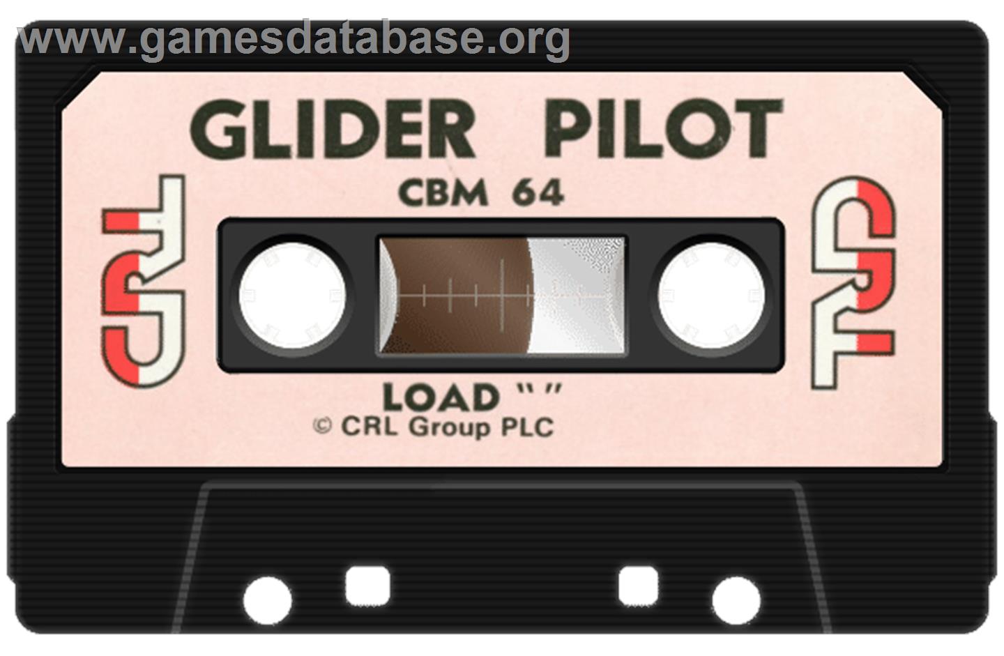 Glider Pilot - Commodore 64 - Artwork - Cartridge