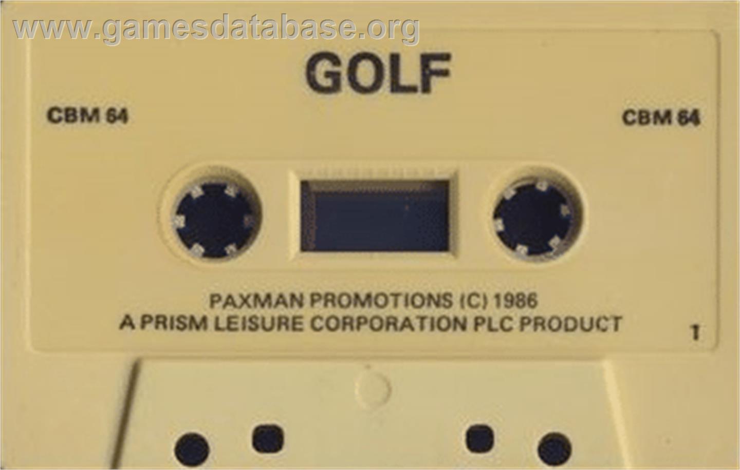 Golf (Creative Computing) - Commodore 64 - Artwork - Cartridge