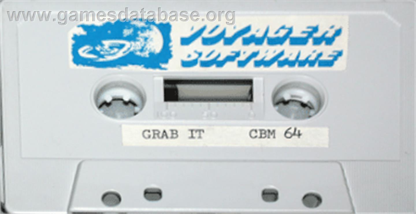 Grab It - Commodore 64 - Artwork - Cartridge