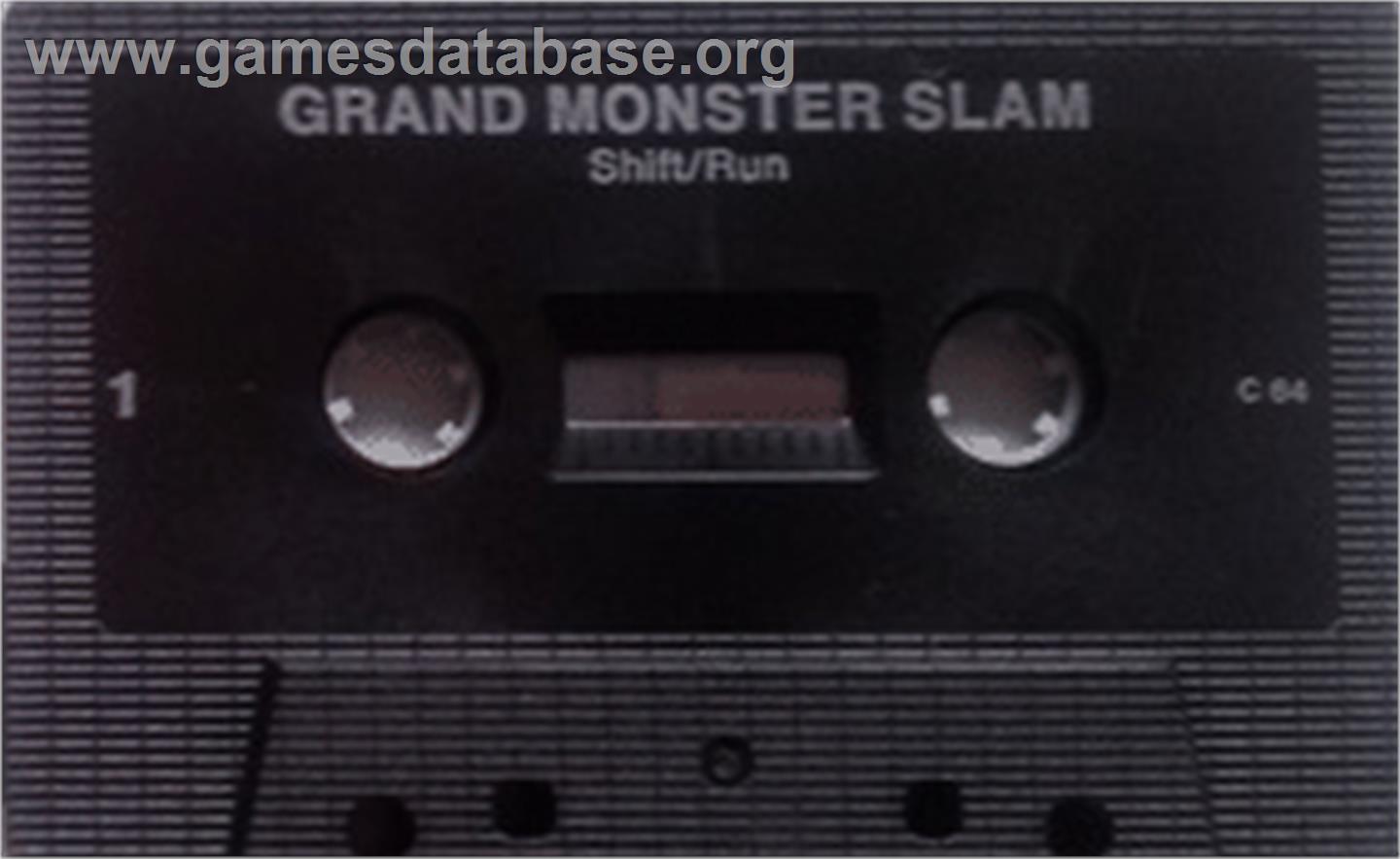 Grand Monster Slam - Commodore 64 - Artwork - Cartridge