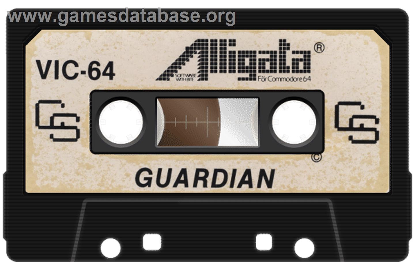 Guardian - Commodore 64 - Artwork - Cartridge