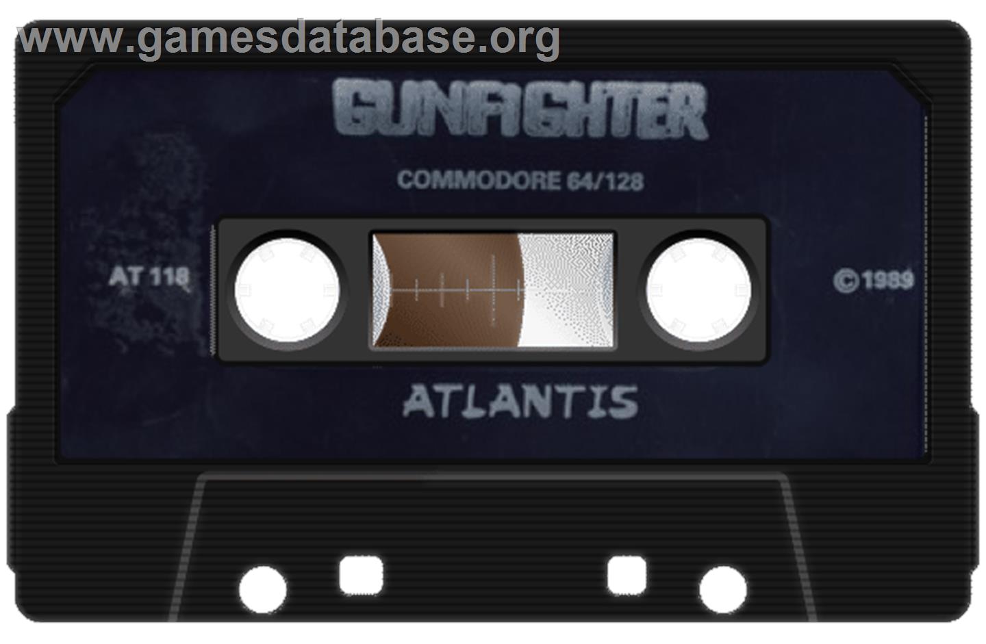 Gunfighter (Pooyella) - Commodore 64 - Artwork - Cartridge