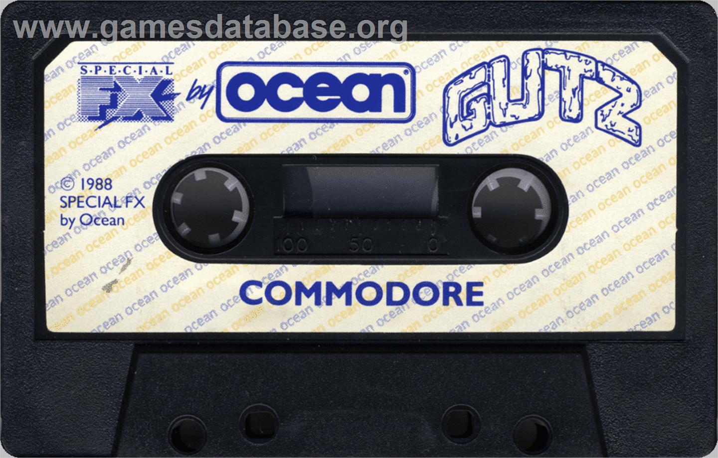 Gutz - Commodore 64 - Artwork - Cartridge