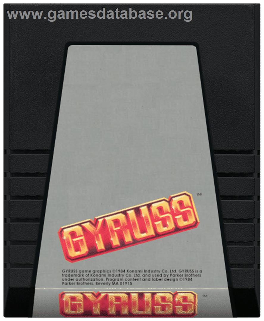 Gyruss - Commodore 64 - Artwork - Cartridge
