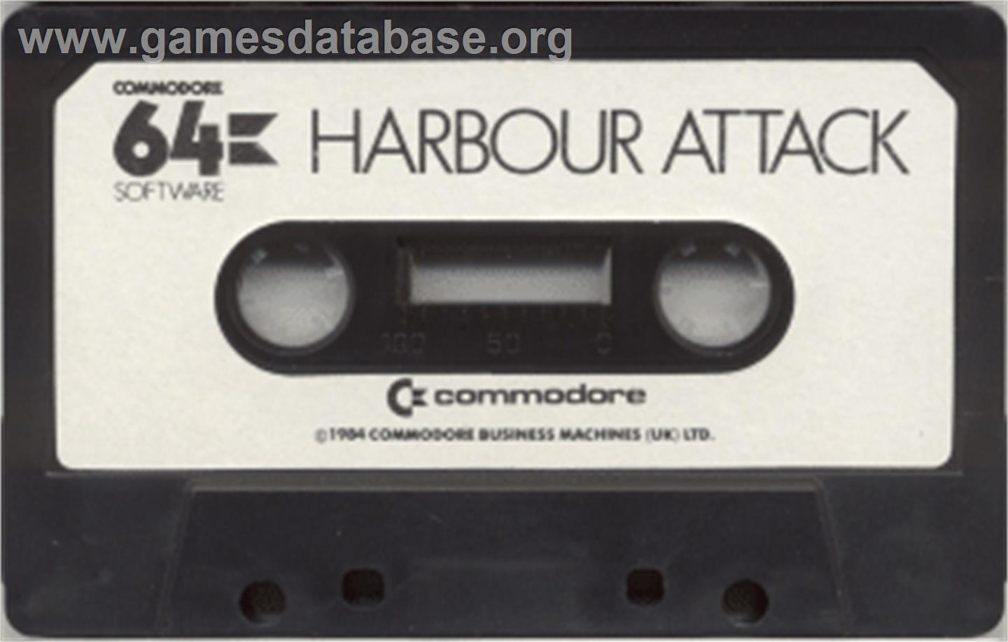 Harbour Attack - Commodore 64 - Artwork - Cartridge