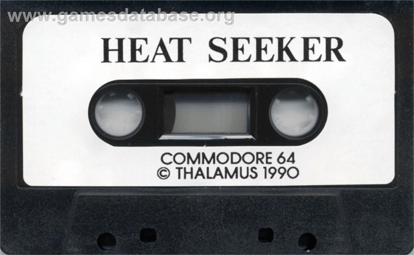 Heatseeker - Commodore 64 - Artwork - Cartridge