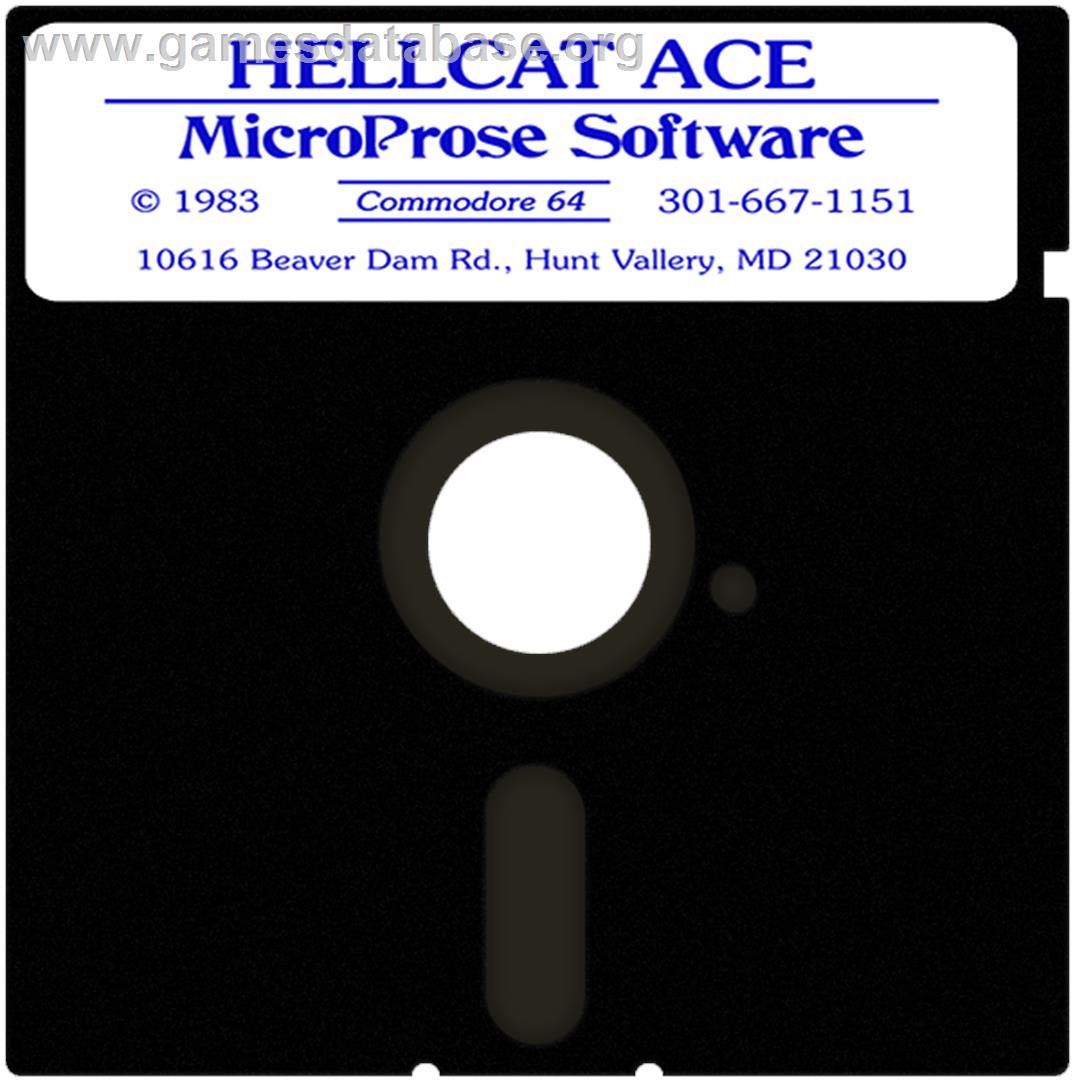 Hell Cat Ace - Commodore 64 - Artwork - Cartridge