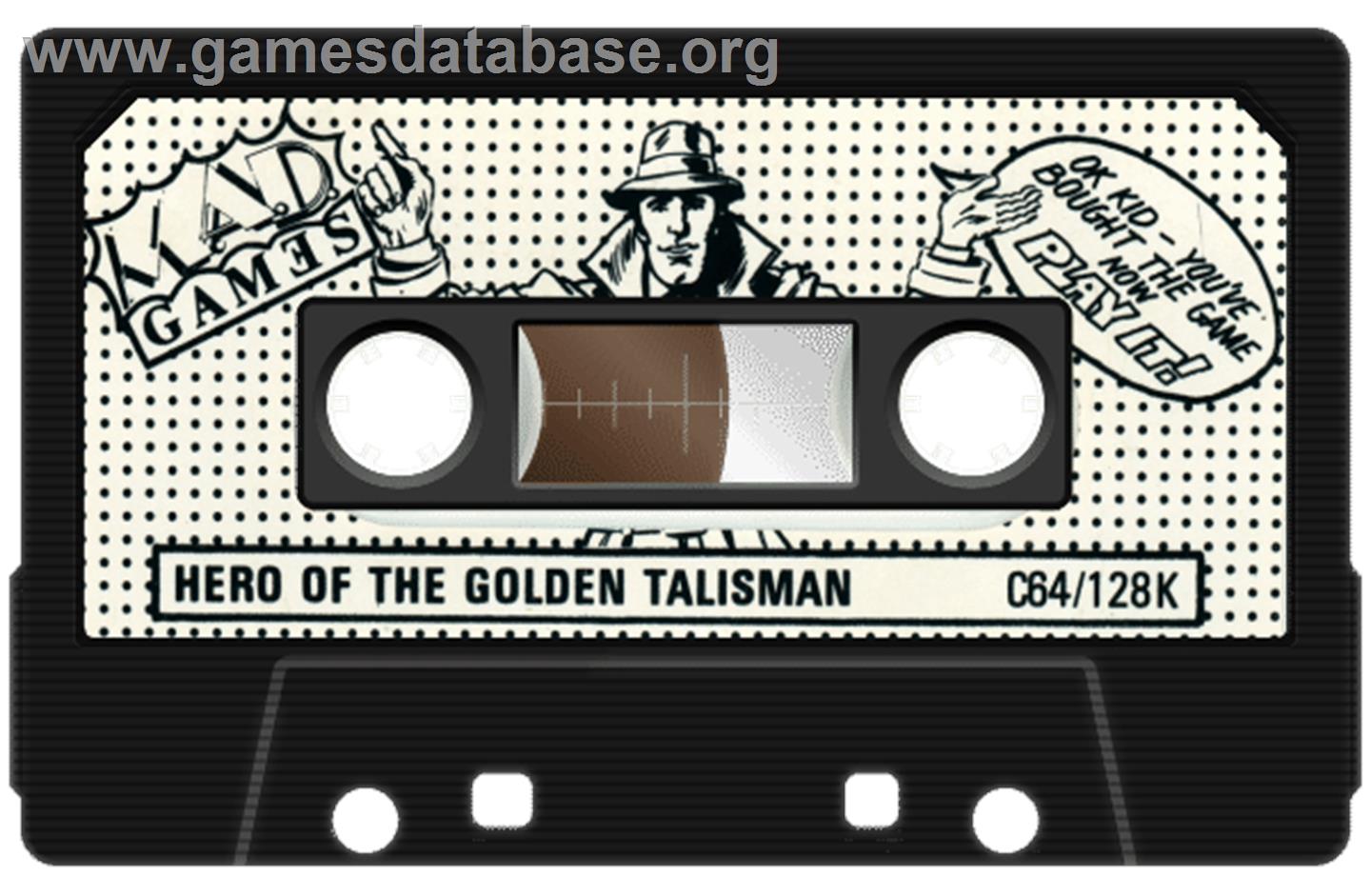 Hero of the Golden Talisman - Commodore 64 - Artwork - Cartridge