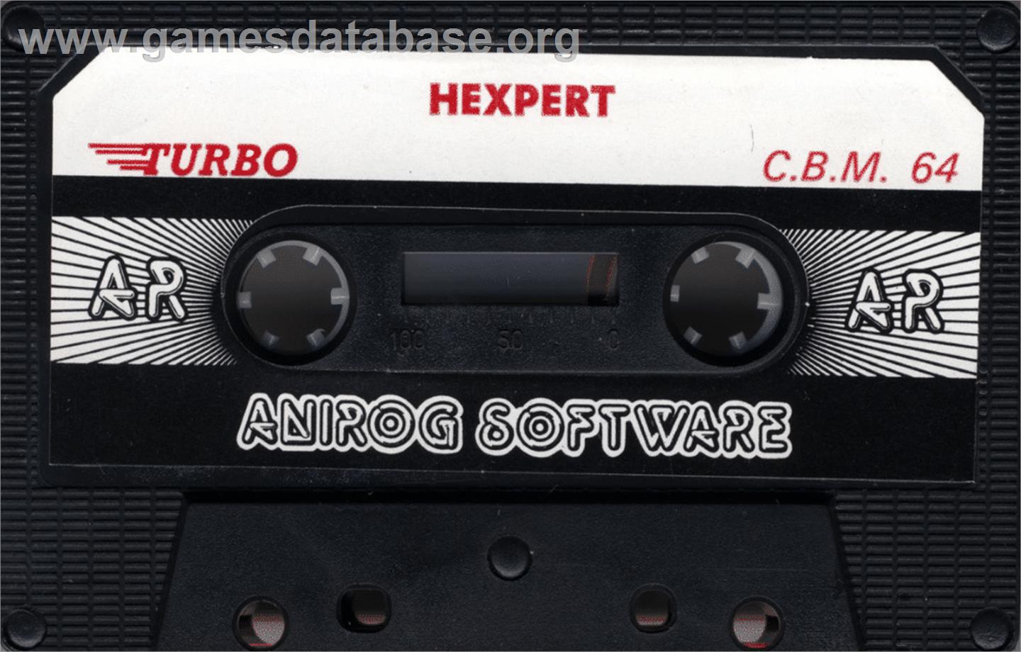 Hexpert - Commodore 64 - Artwork - Cartridge
