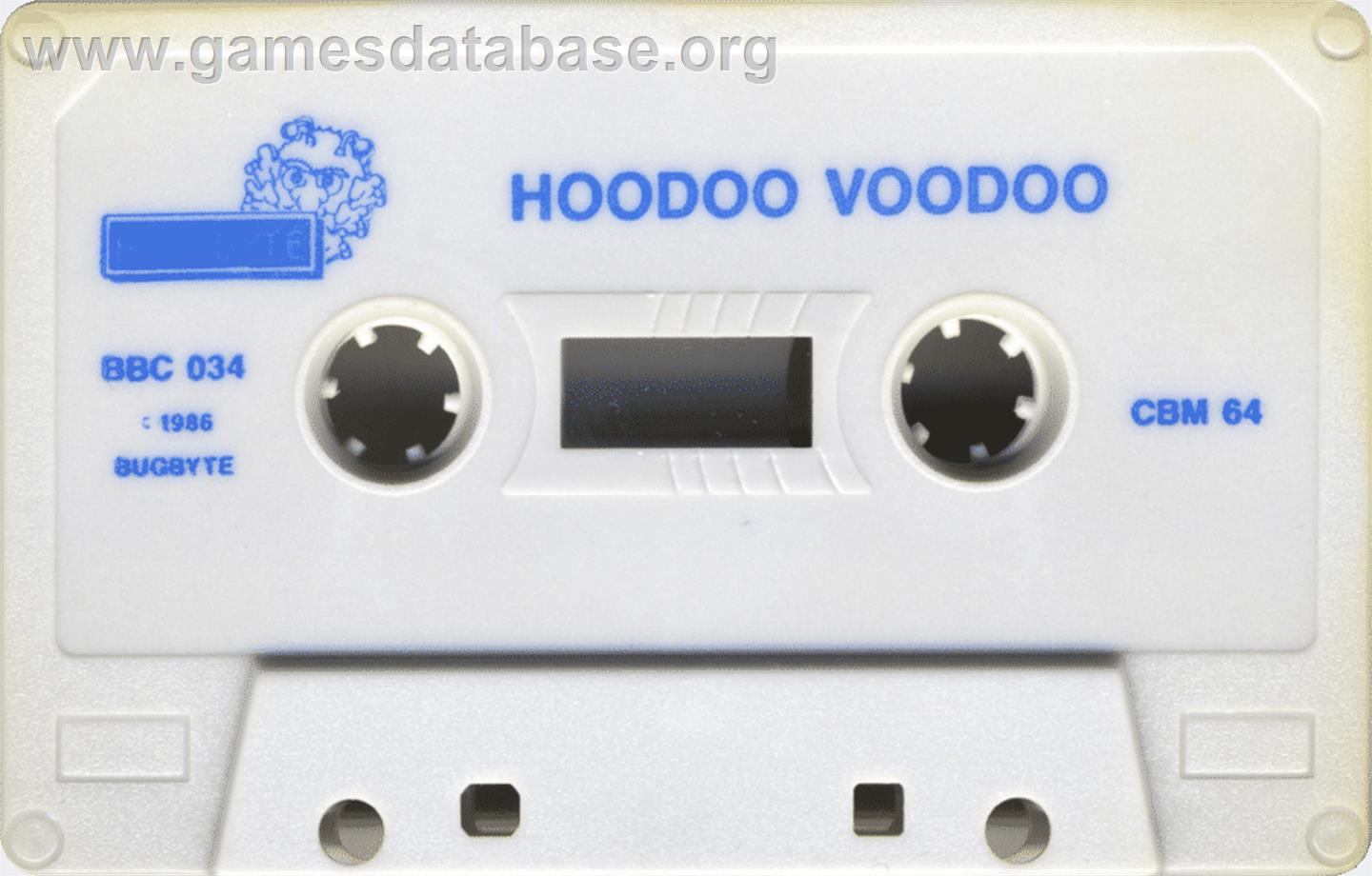 Hoodoo Voodoo - Commodore 64 - Artwork - Cartridge