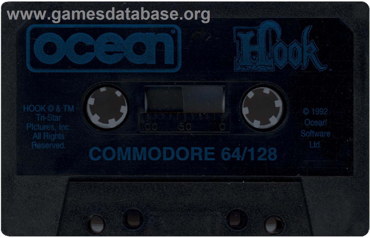 Hook - Commodore 64 - Artwork - Cartridge