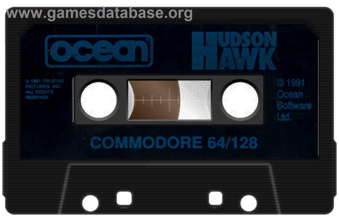 Hudson Hawk - Commodore 64 - Artwork - Cartridge