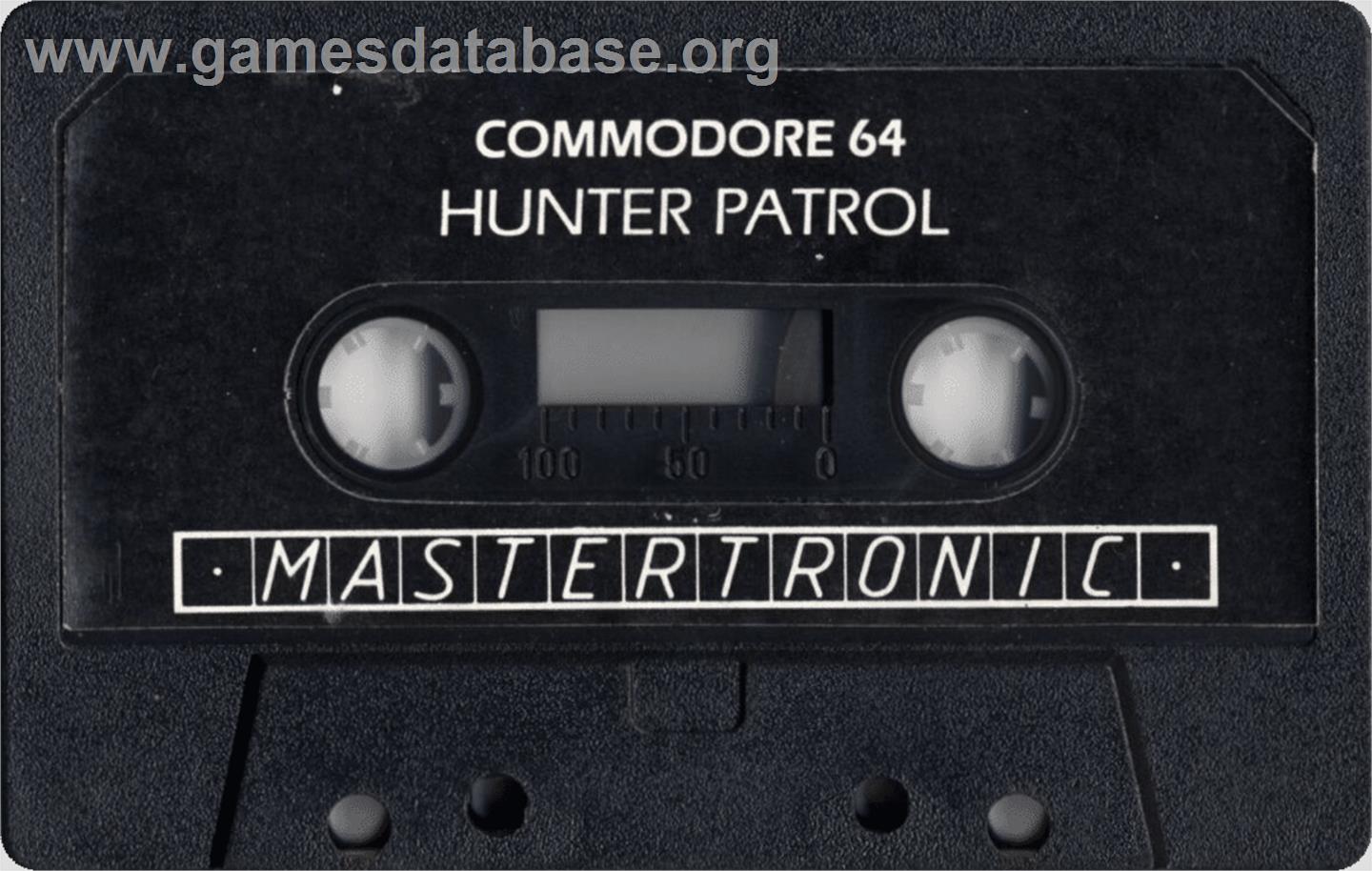 Hunter Patrol - Commodore 64 - Artwork - Cartridge