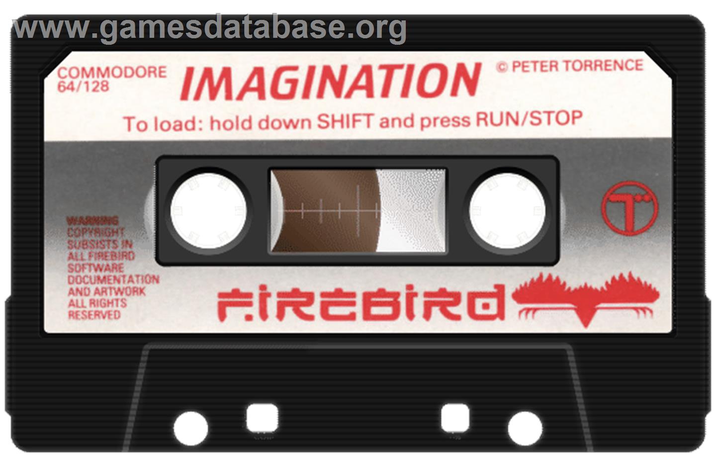Imagination - Commodore 64 - Artwork - Cartridge