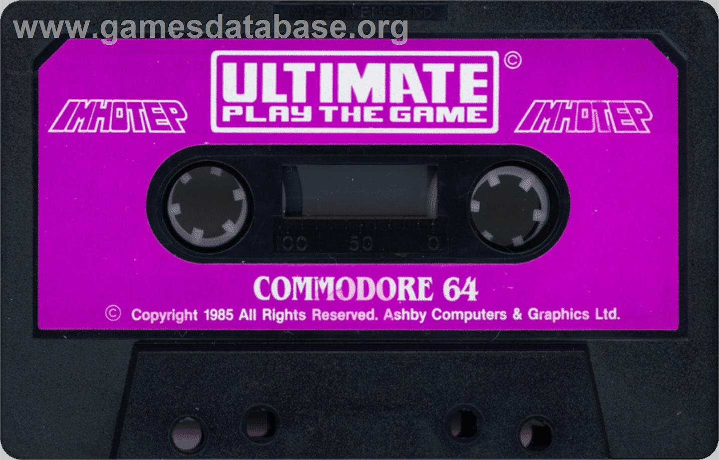 Imhotep - Commodore 64 - Artwork - Cartridge