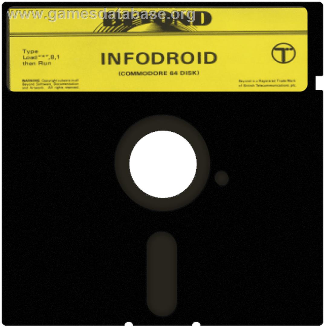 Infodroid - Commodore 64 - Artwork - Cartridge