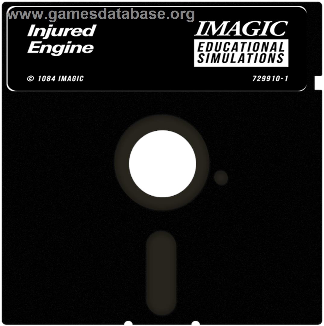 Injured Engine - Commodore 64 - Artwork - Cartridge