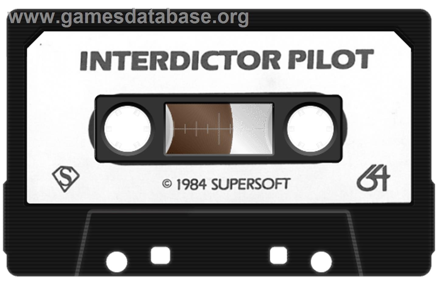 Interdictor Pilot - Commodore 64 - Artwork - Cartridge