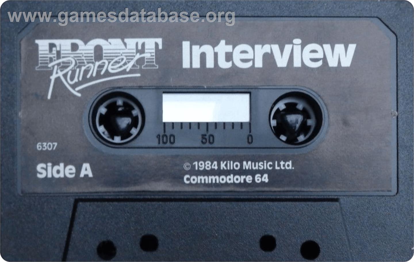 Interview - Commodore 64 - Artwork - Cartridge