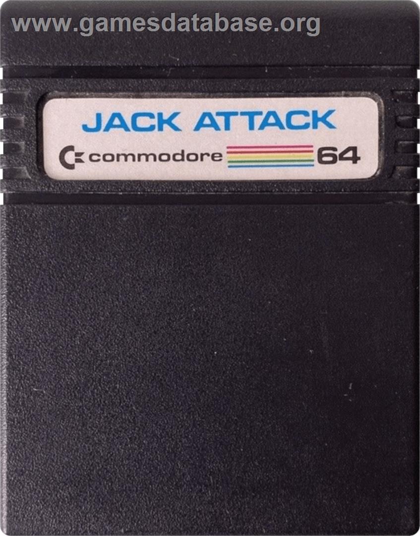 Jack Attack - Commodore 64 - Artwork - Cartridge