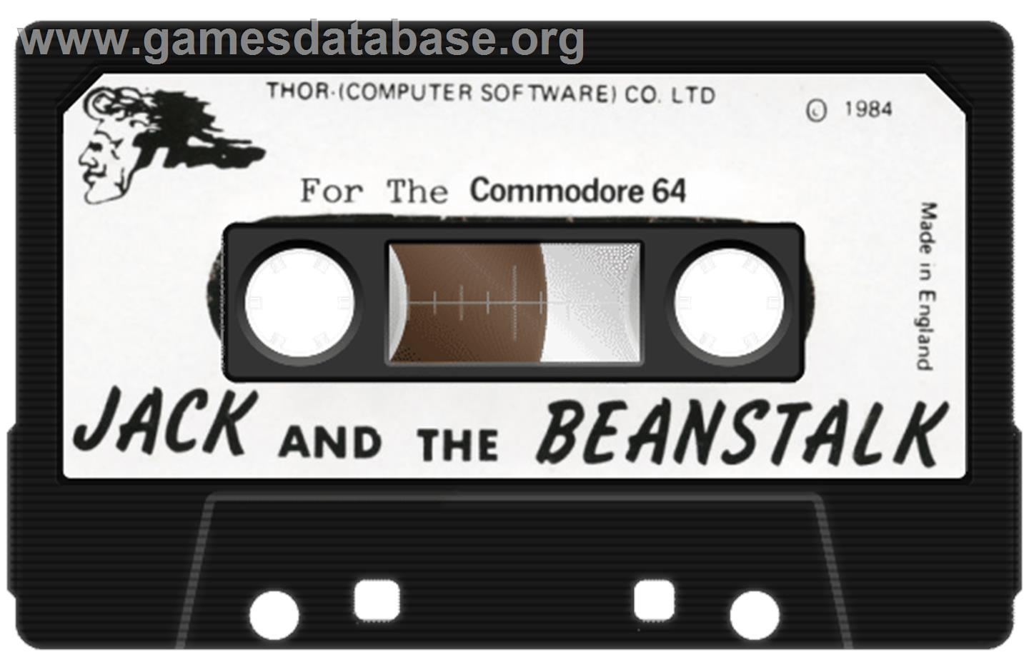 Jack and the Beanstalk (River Software) - Commodore 64 - Artwork - Cartridge