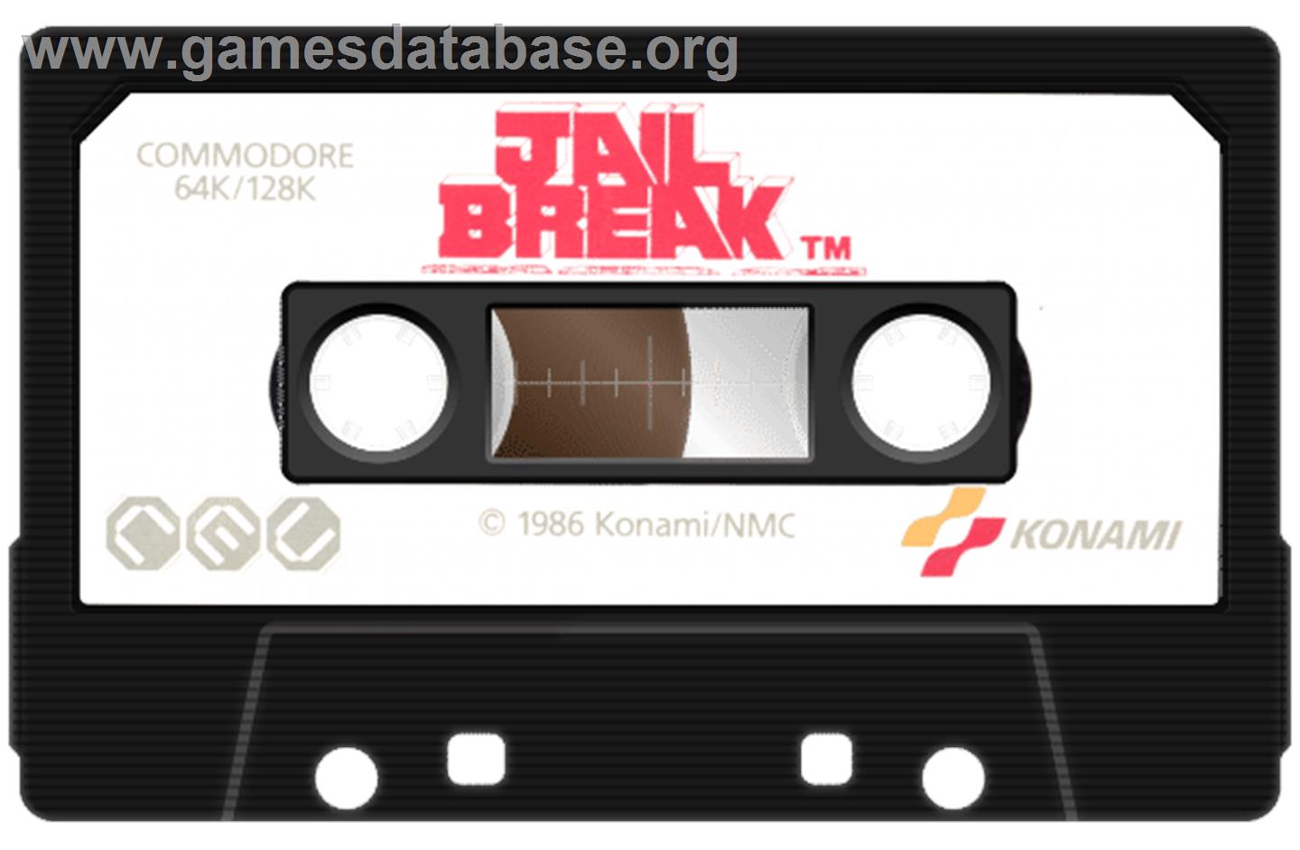 Jailbreak - Commodore 64 - Artwork - Cartridge