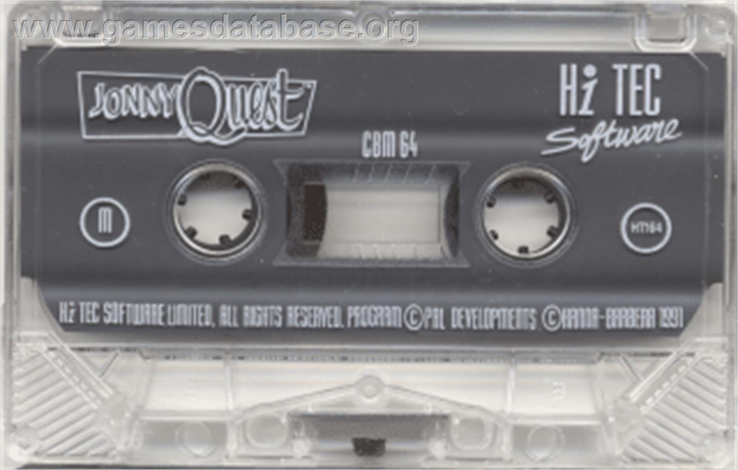 Jonny Quest - Commodore 64 - Artwork - Cartridge