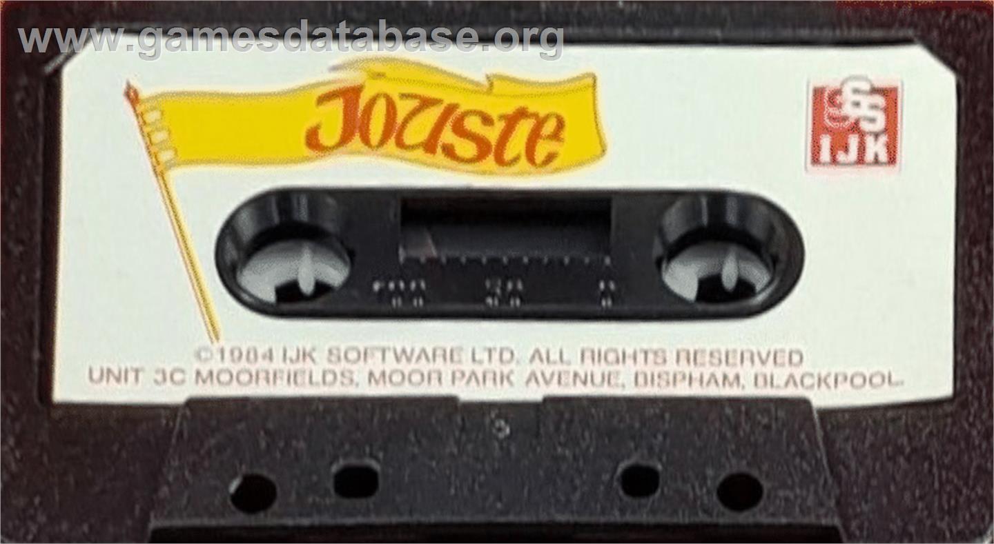 Jouste - Commodore 64 - Artwork - Cartridge