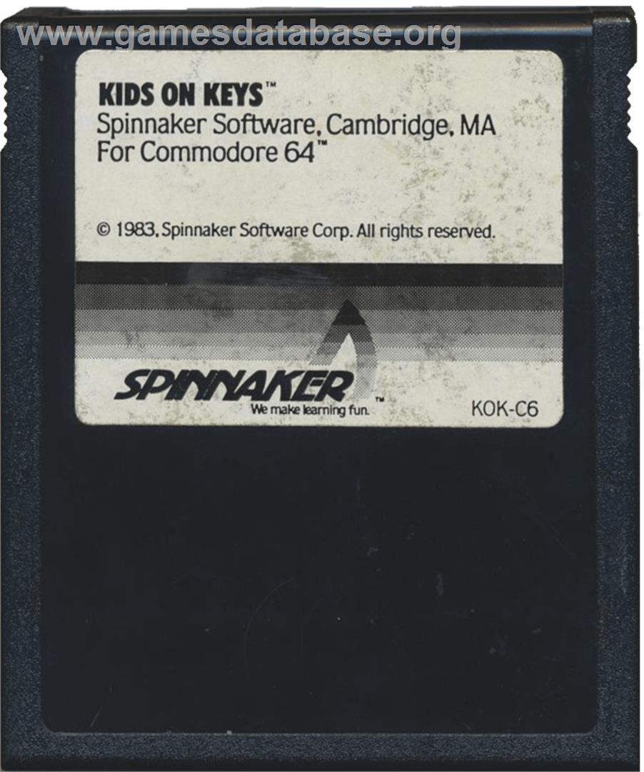 Kids On Keys - Commodore 64 - Artwork - Cartridge