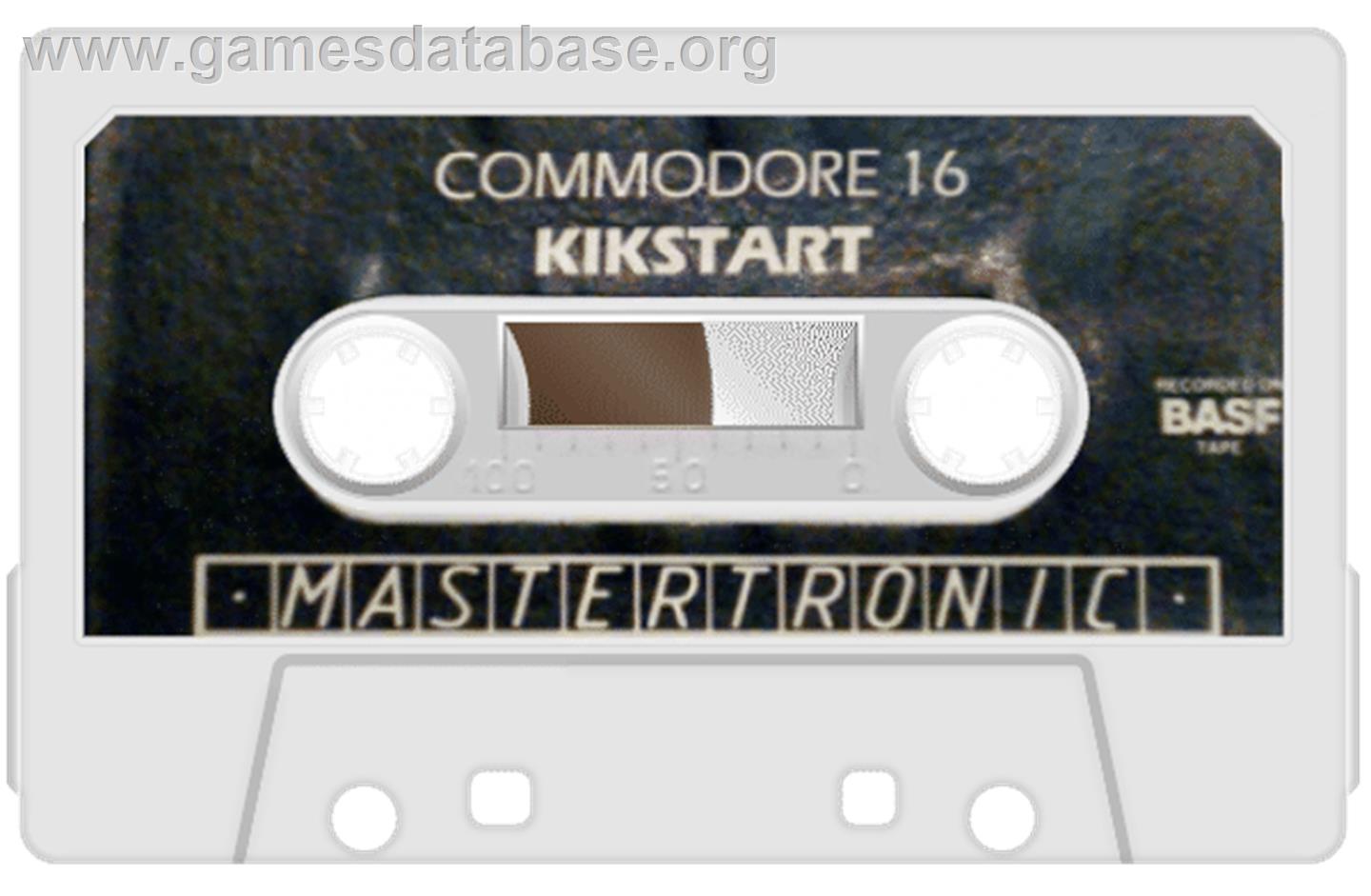 Kikstart: Off-Road Simulator - Commodore 64 - Artwork - Cartridge