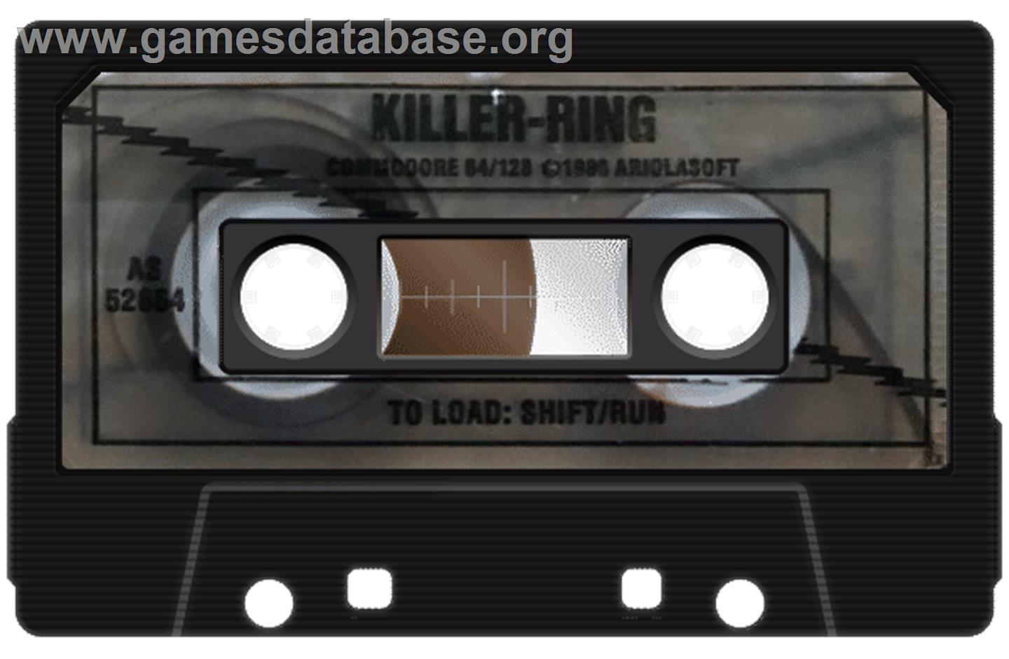 Killer-Ring / K-Ring - Commodore 64 - Artwork - Cartridge