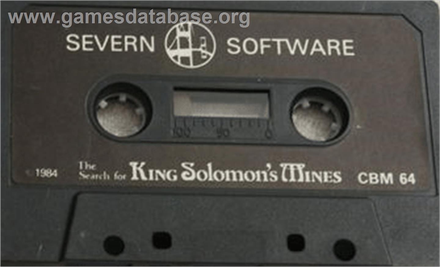 King Solomon's Mines - Commodore 64 - Artwork - Cartridge