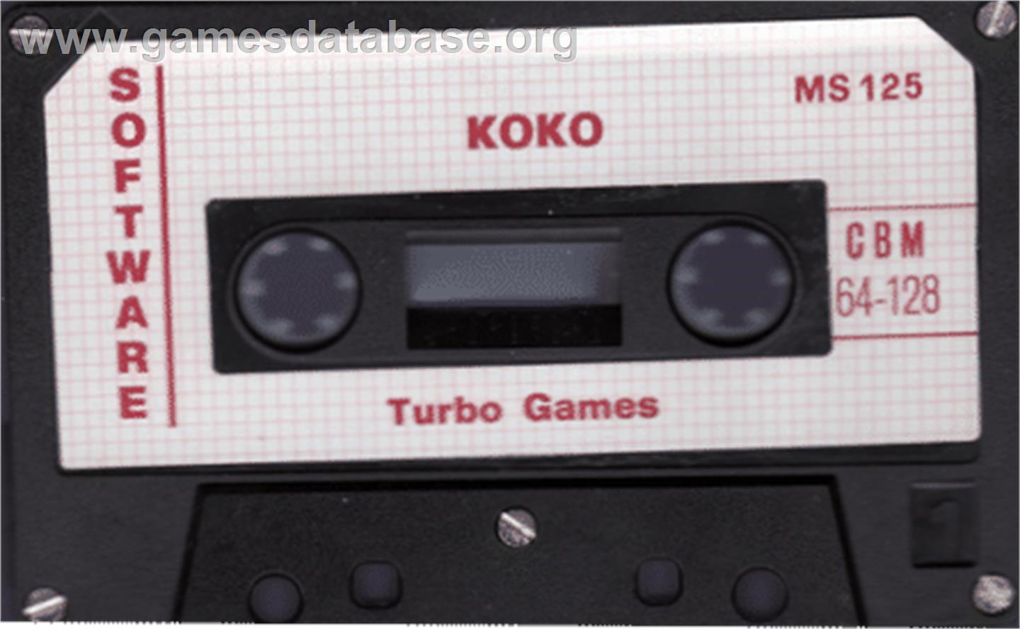 Koko - Commodore 64 - Artwork - Cartridge
