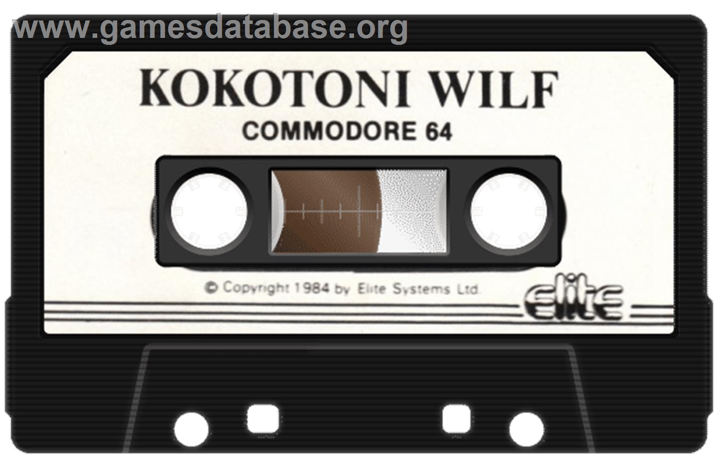 Kokotoni Wilf - Commodore 64 - Artwork - Cartridge