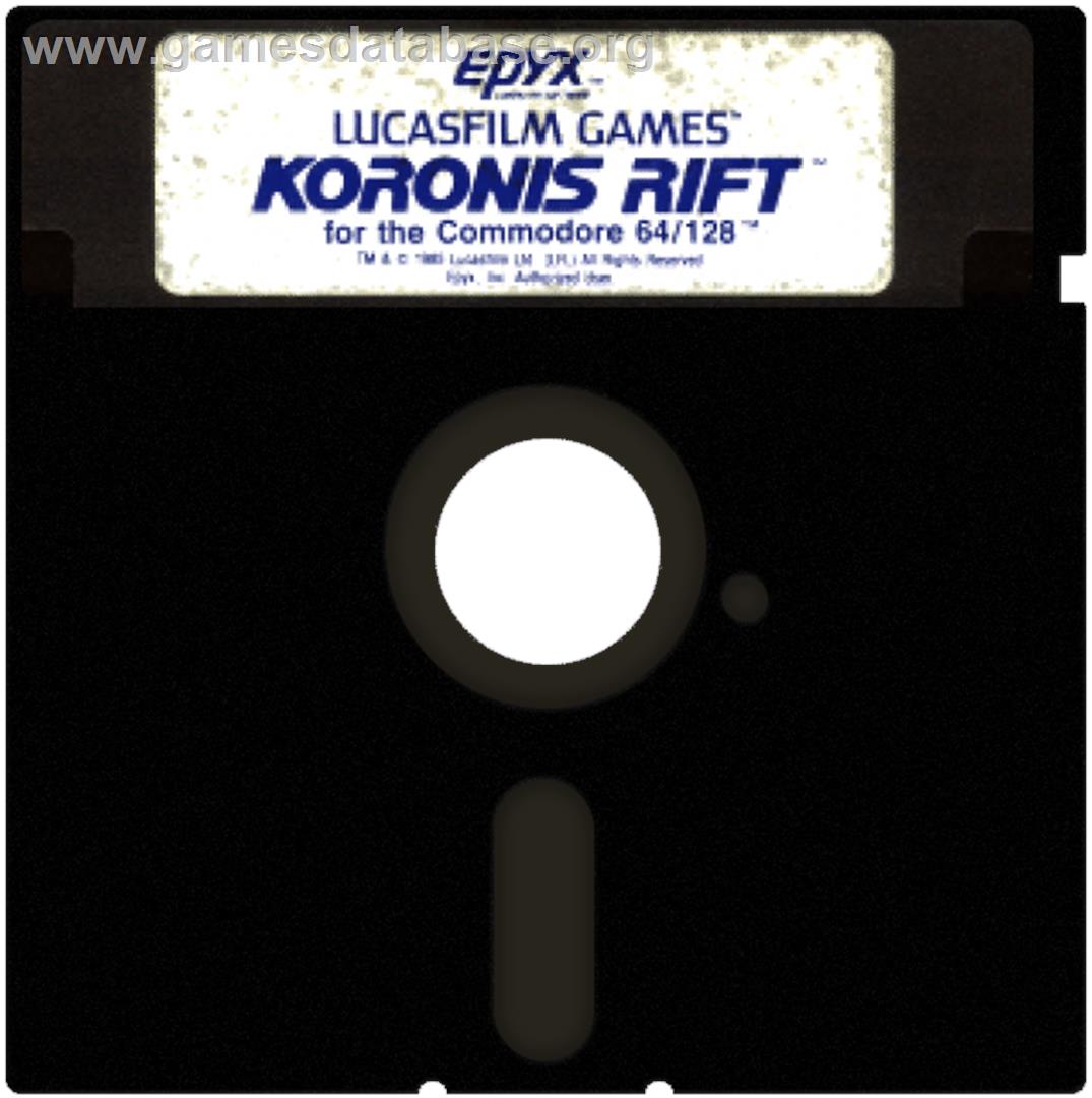 Koronis Rift - Commodore 64 - Artwork - Cartridge