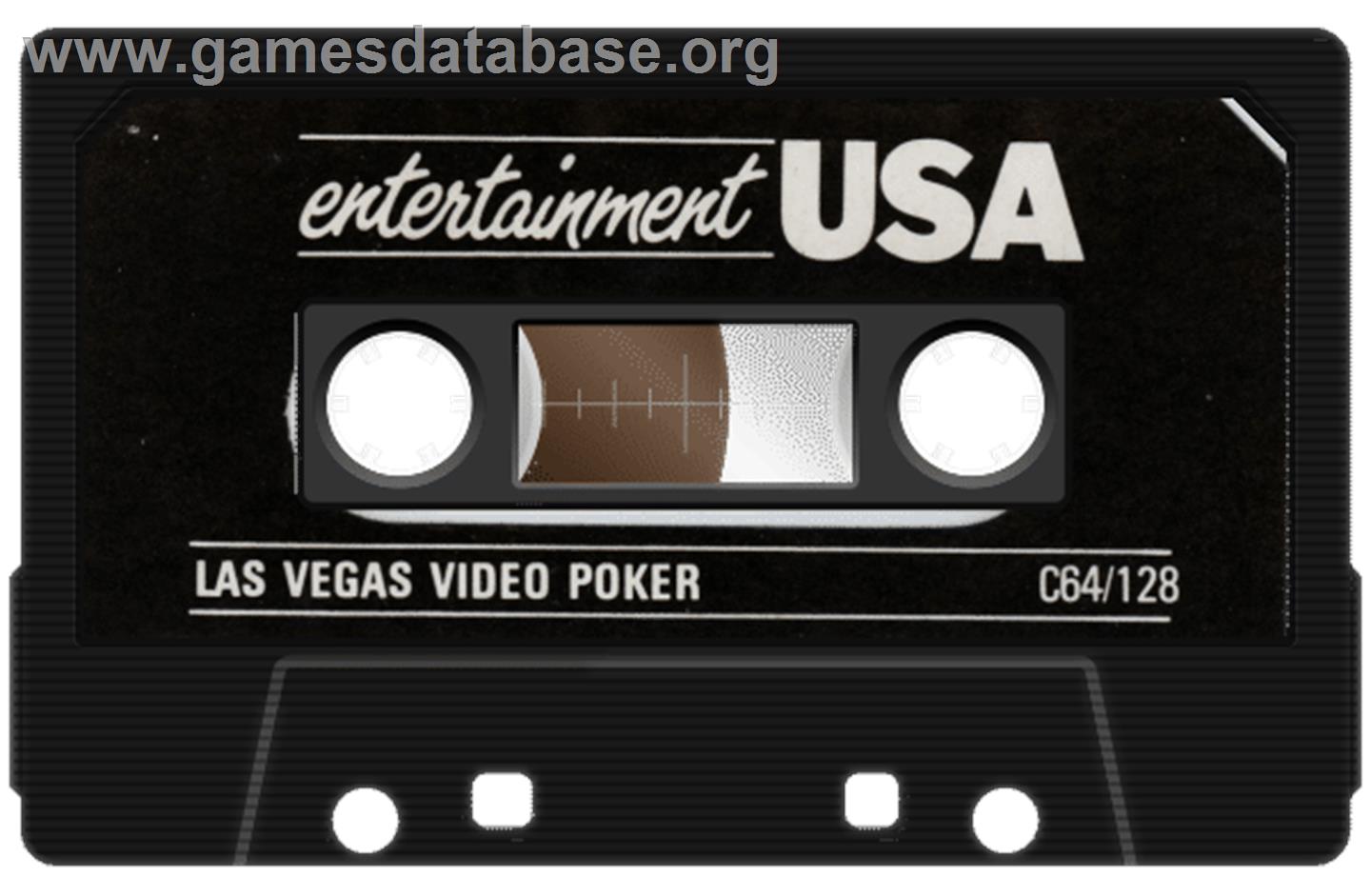Las Vegas Video Poker - Commodore 64 - Artwork - Cartridge