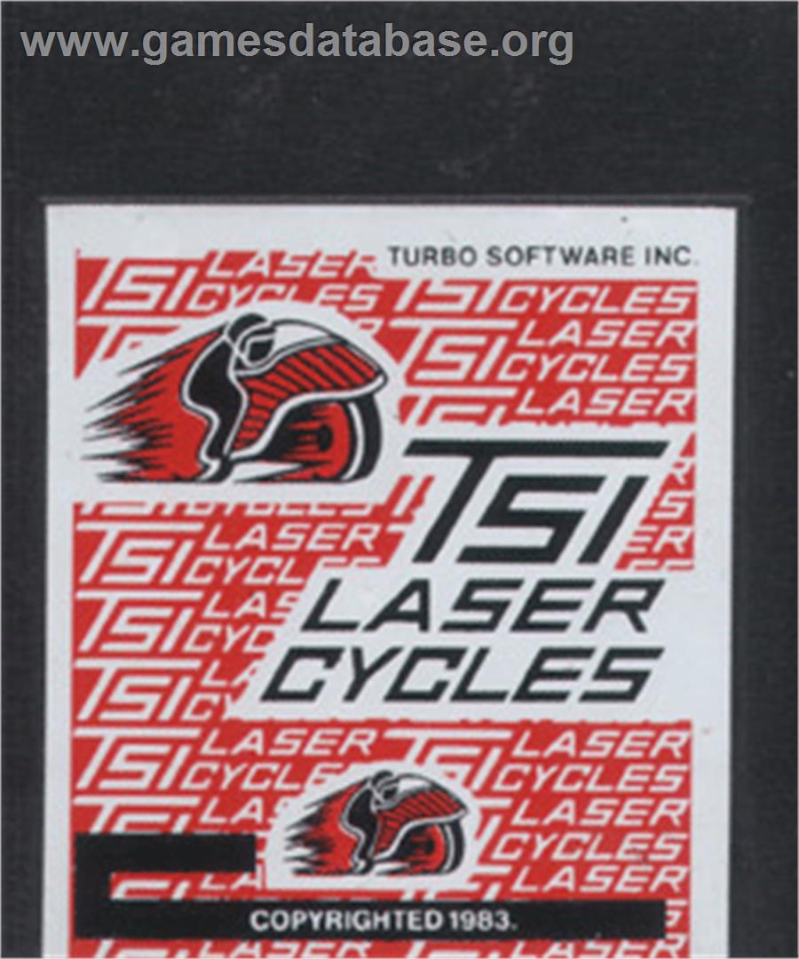 Laser Cycles - Commodore 64 - Artwork - Cartridge