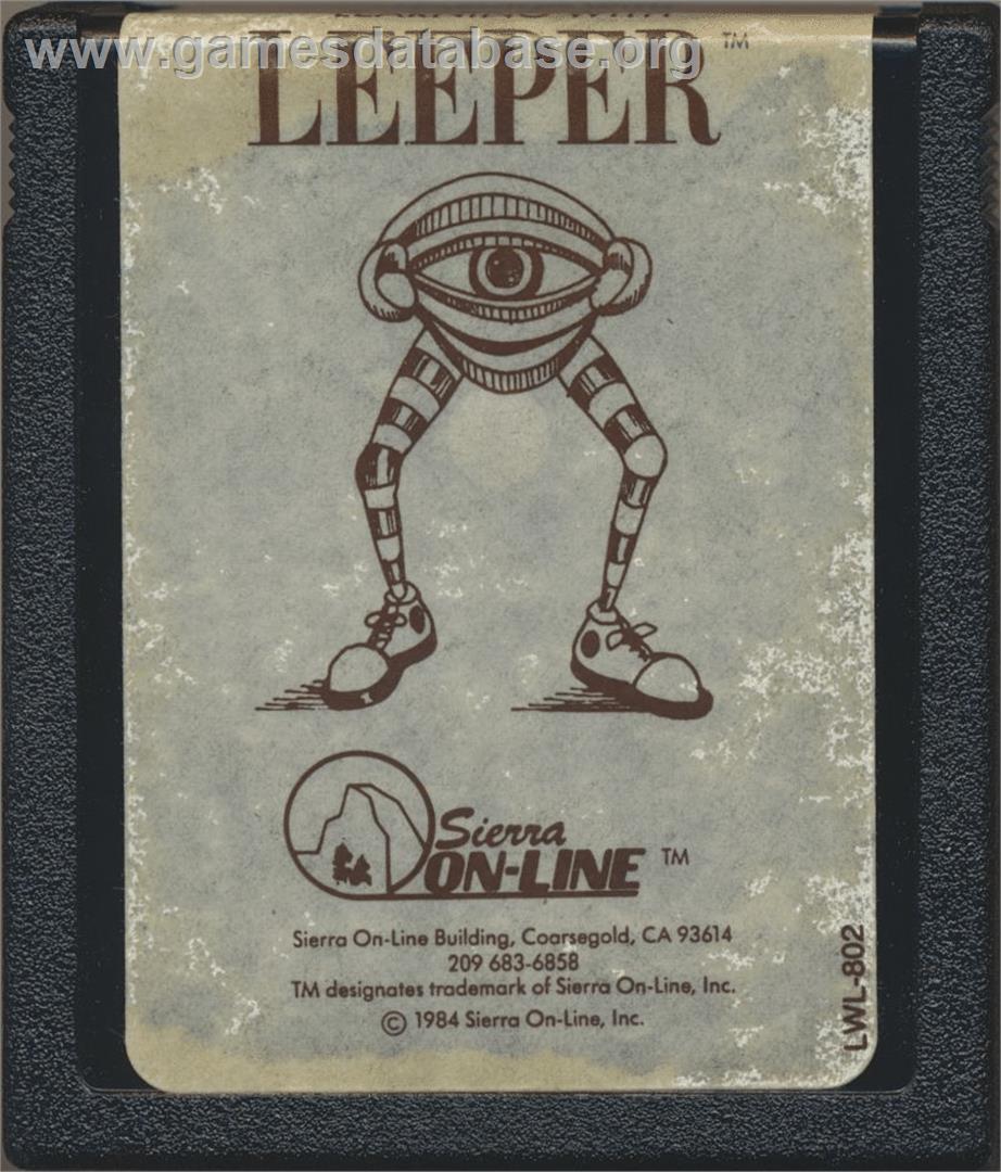 Learning With Leeper - Commodore 64 - Artwork - Cartridge