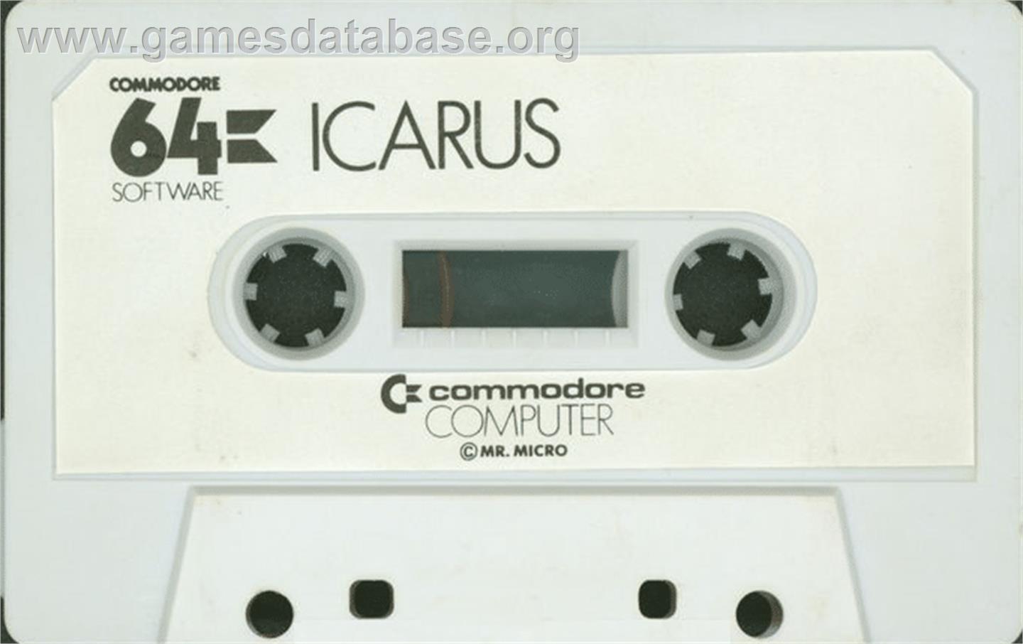 Little Icarus - Commodore 64 - Artwork - Cartridge