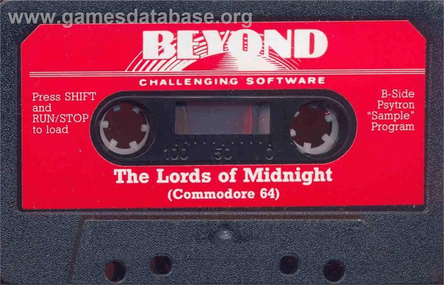 Lords Of Midnight - Commodore 64 - Artwork - Cartridge