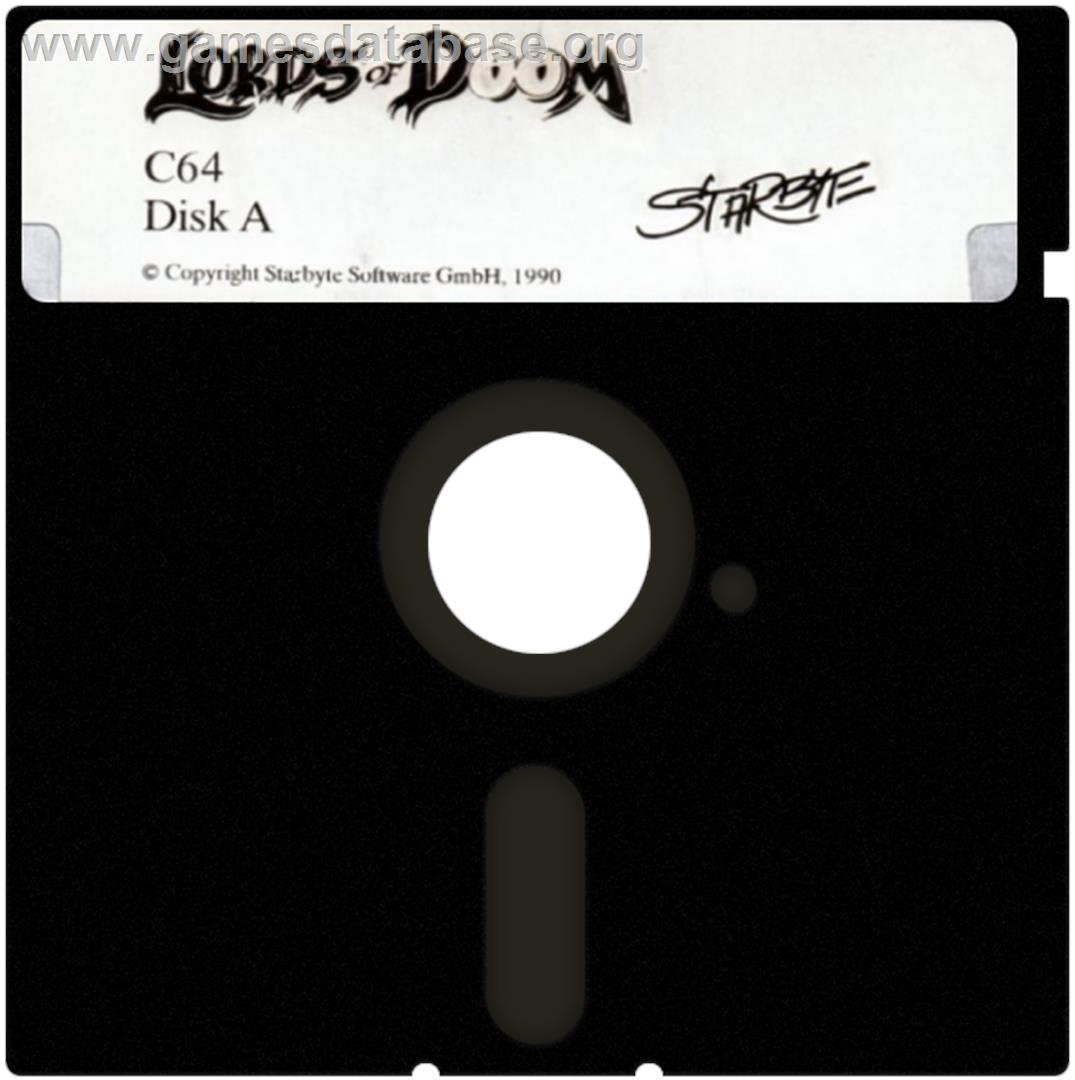 Lords of Doom - Commodore 64 - Artwork - Cartridge