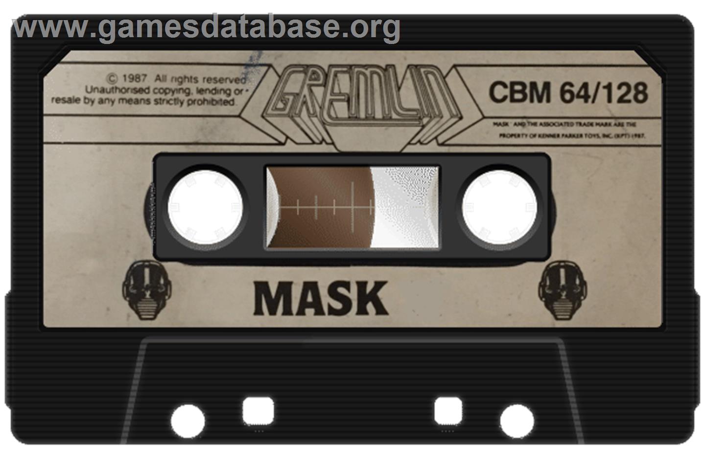 MASK - Commodore 64 - Artwork - Cartridge