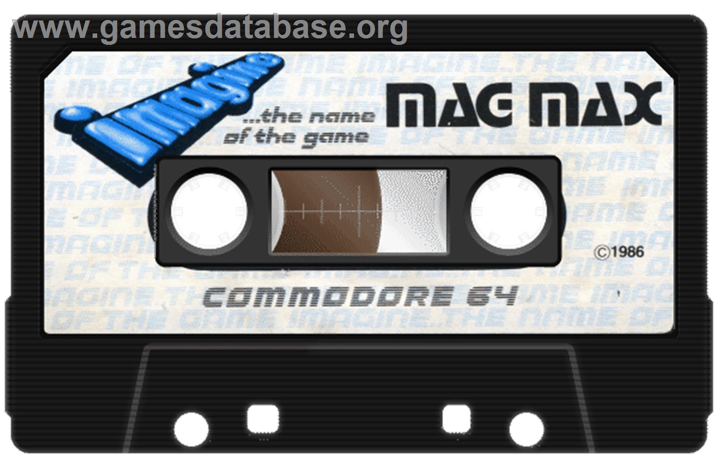 Mag Max - Commodore 64 - Artwork - Cartridge